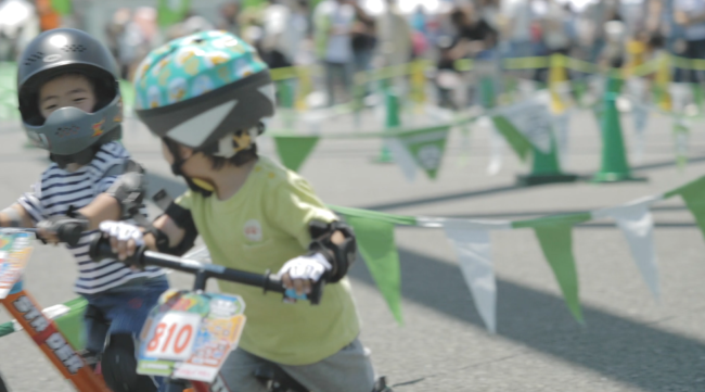 ストライダーカップ2018大阪で子供が助ける