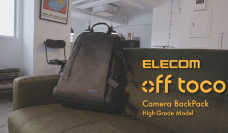 カメラ用バックパックのプロモーション動画（ELECOM off toco）