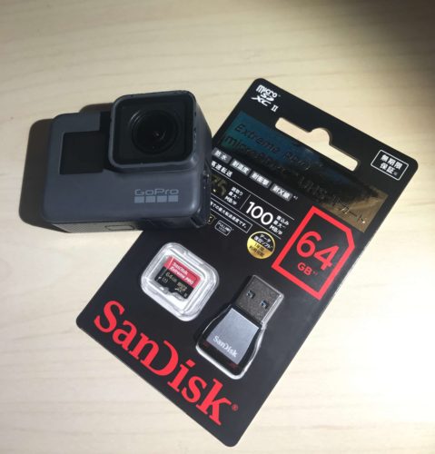 GoPro認証付き! Sandisk Micro SDXC UHS-Ⅱの転送速度を測ってみる